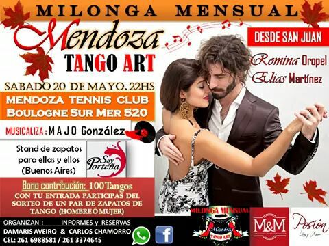 Noche de Milonga Tango Art 20 DE MAYO