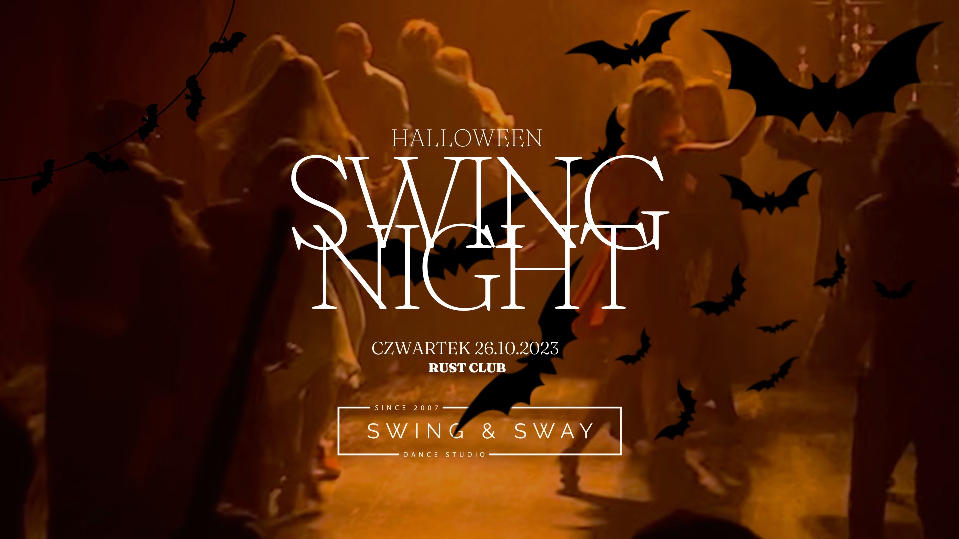 🎩 SWING NIGHT na Halloween 🦇 Impreza + Praktis
