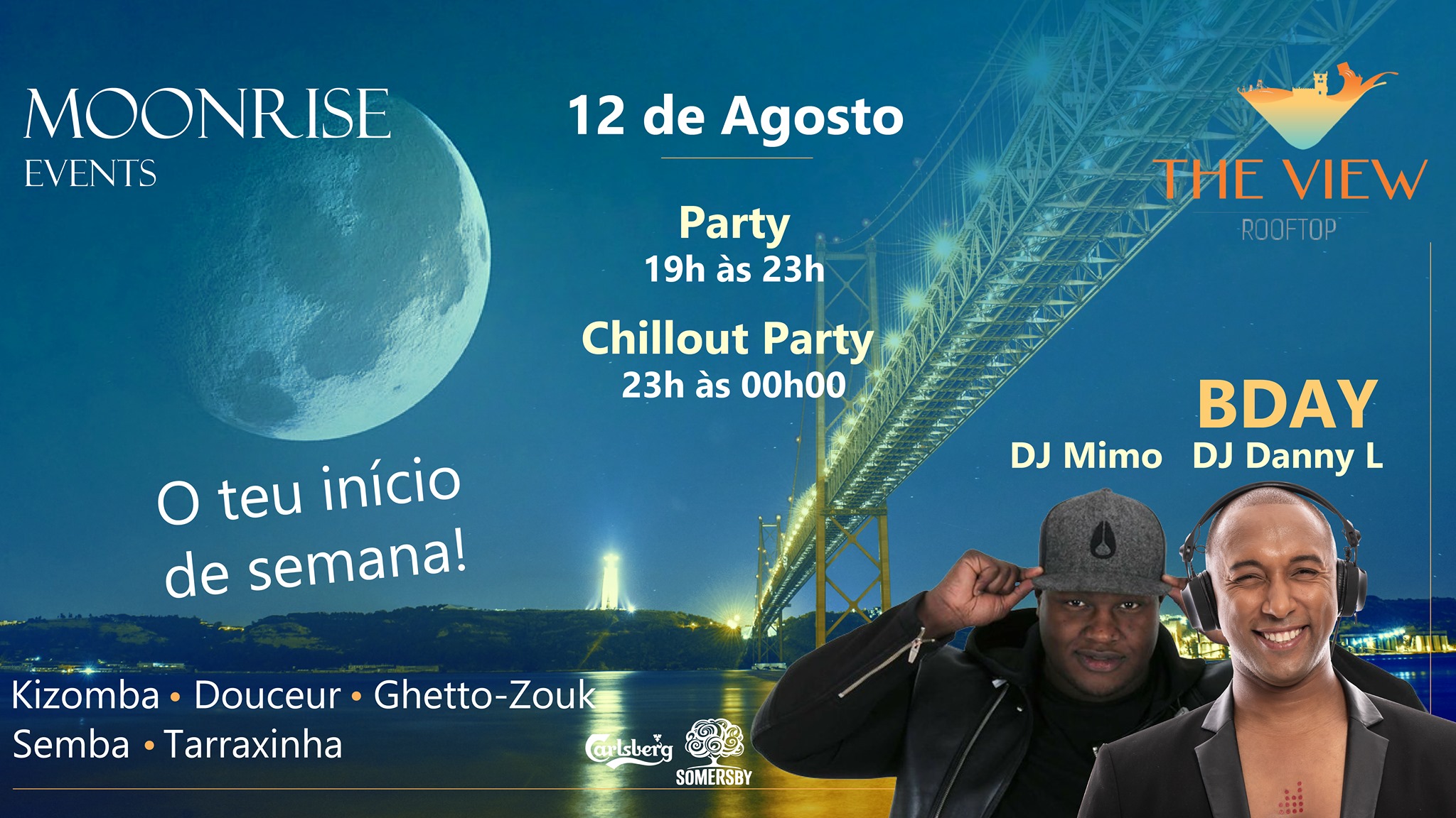 Moonrise Events - The View Rooftop Party