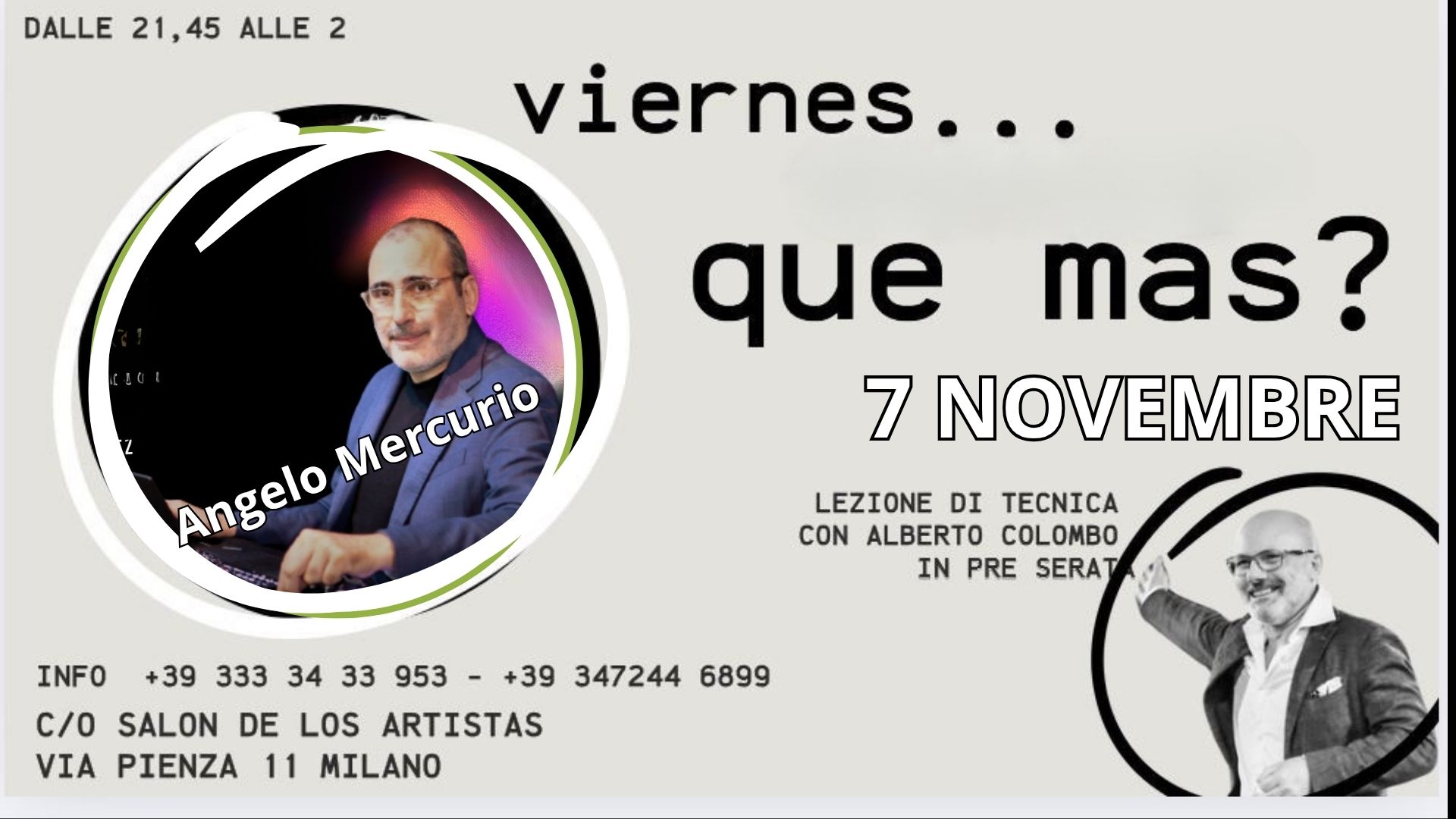 milonga VIERNES... QUE MAS ?