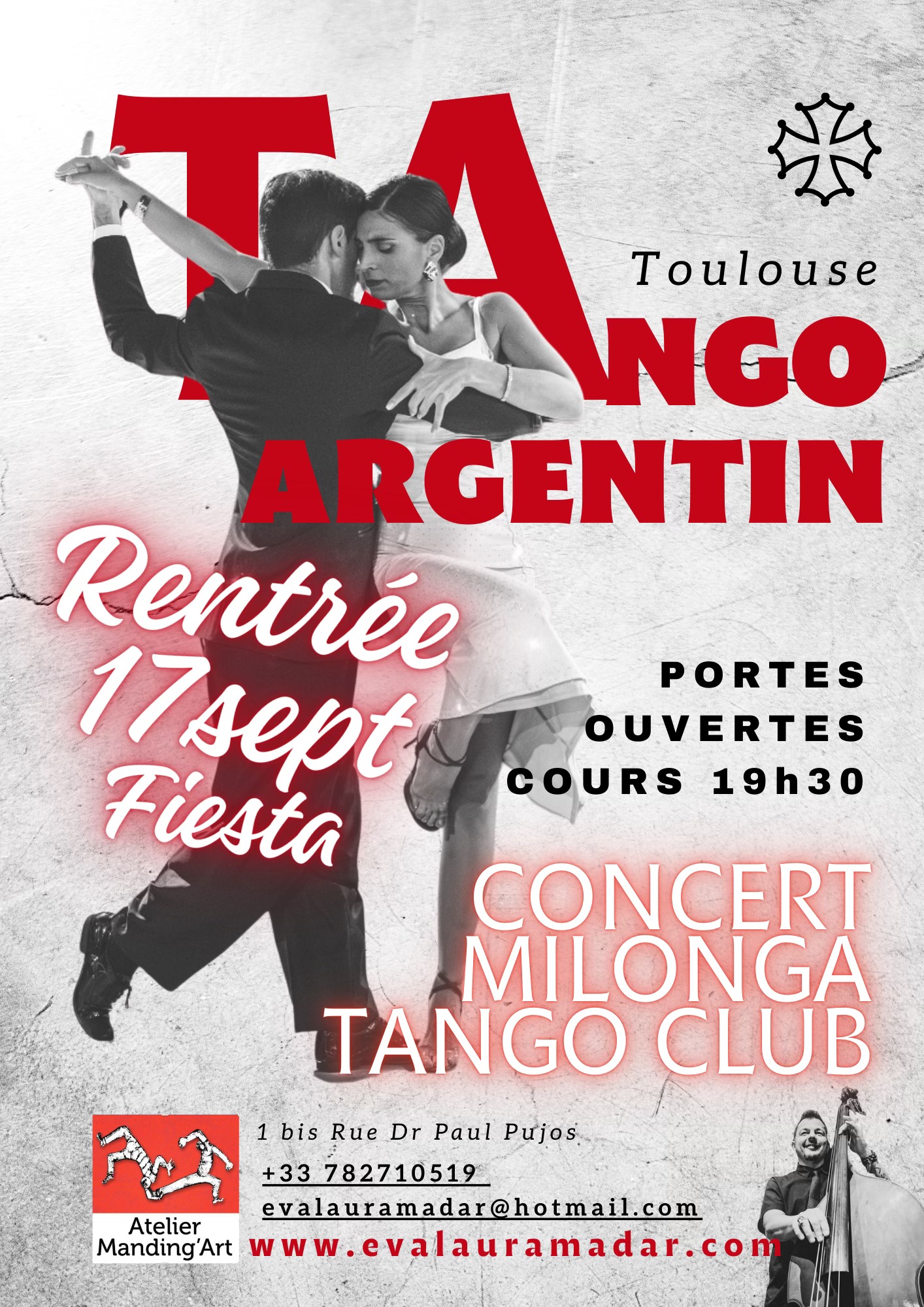 PORTES OUVERTES CONCERT MILONGA Rentrée Manding'art
