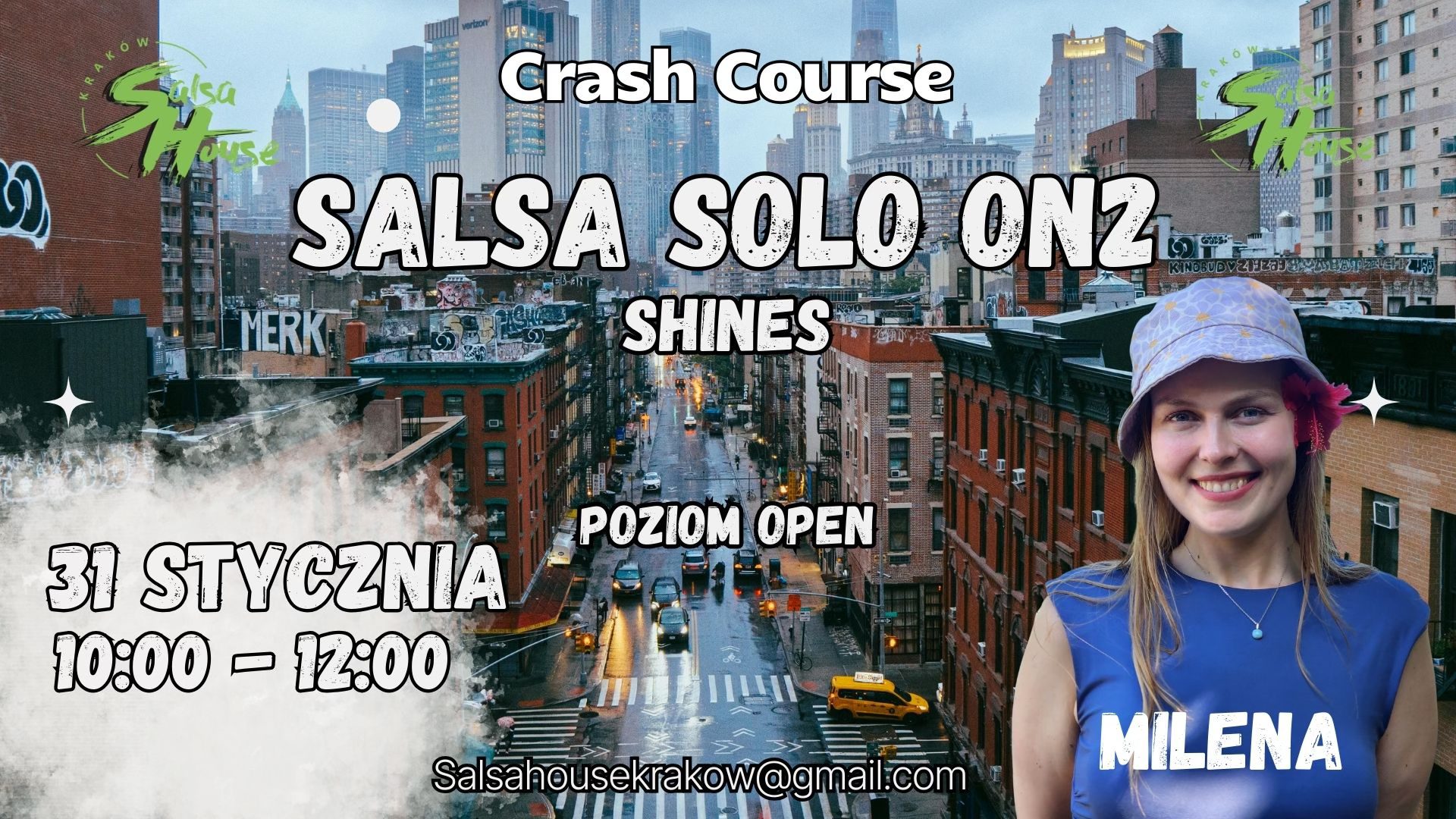 🔥Salsa solo ON2 shines🔥 z Mileną Crash Course