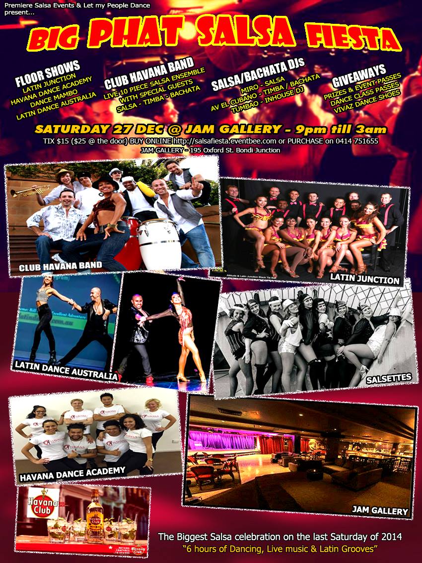 BIG PHAT SALSA FIESTA - Saturday 27 December