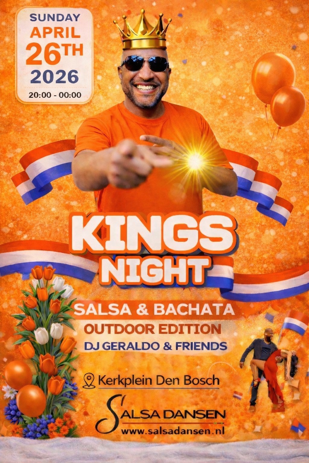KINGS NIGHT SALSA & BACHATA OUTDOOR EDITION