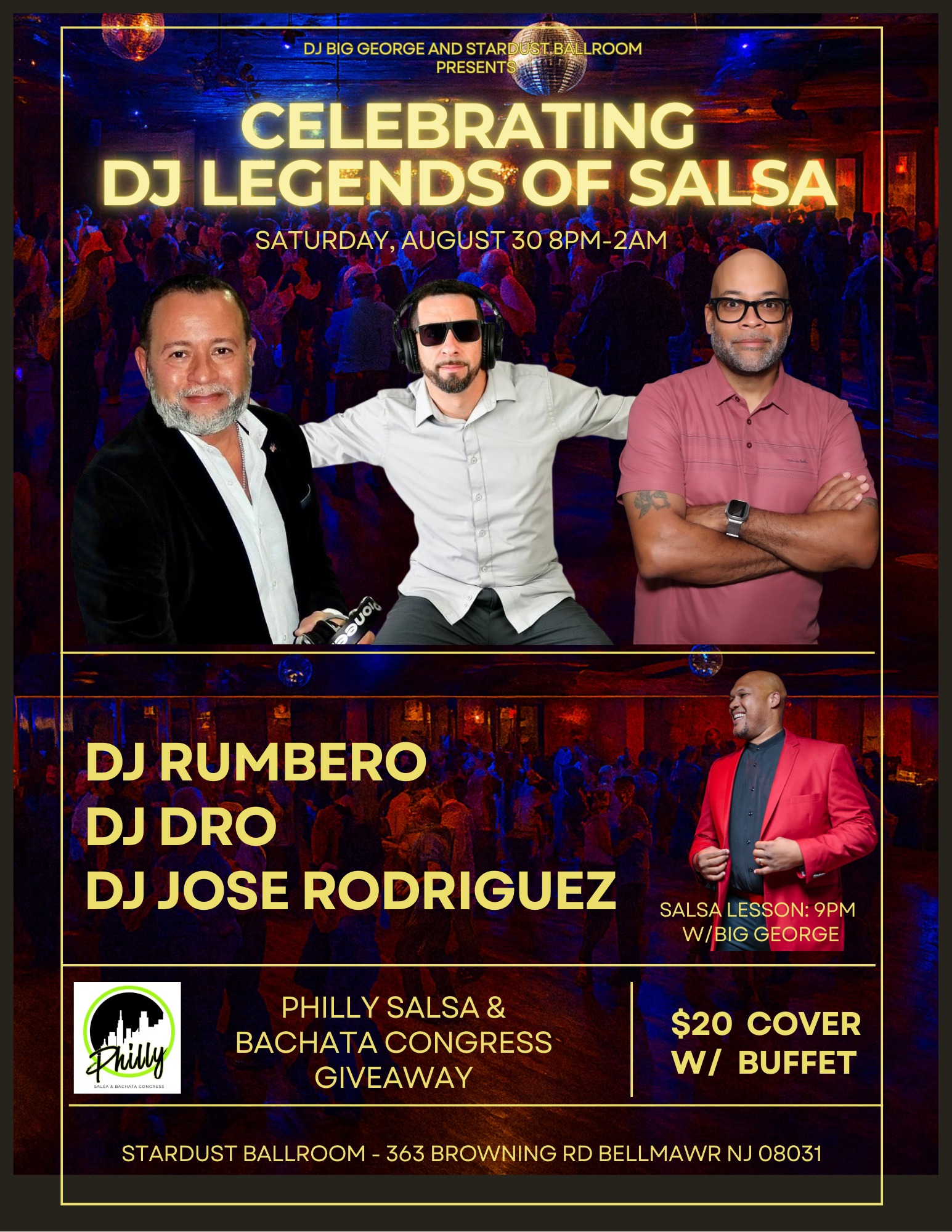 Celebrating DJ Legends of Salsa