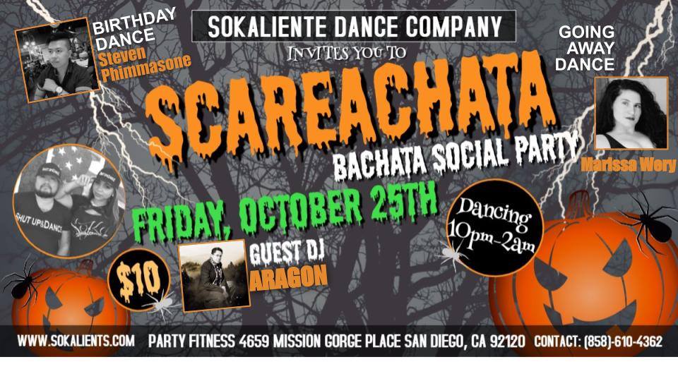 Sokaliente Dance Company Scareachata Social