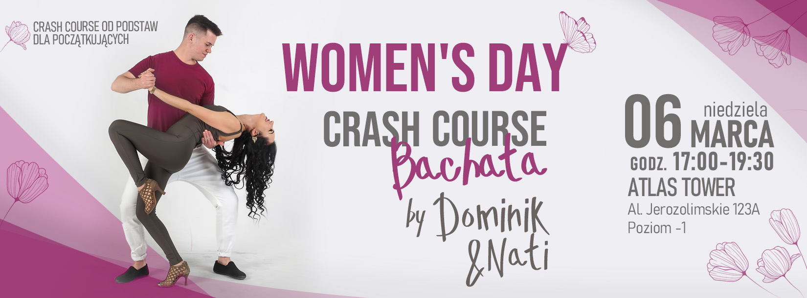 CRASH COURSE BACHATA Women’s Day by Dominik & Nati 06.03.2022