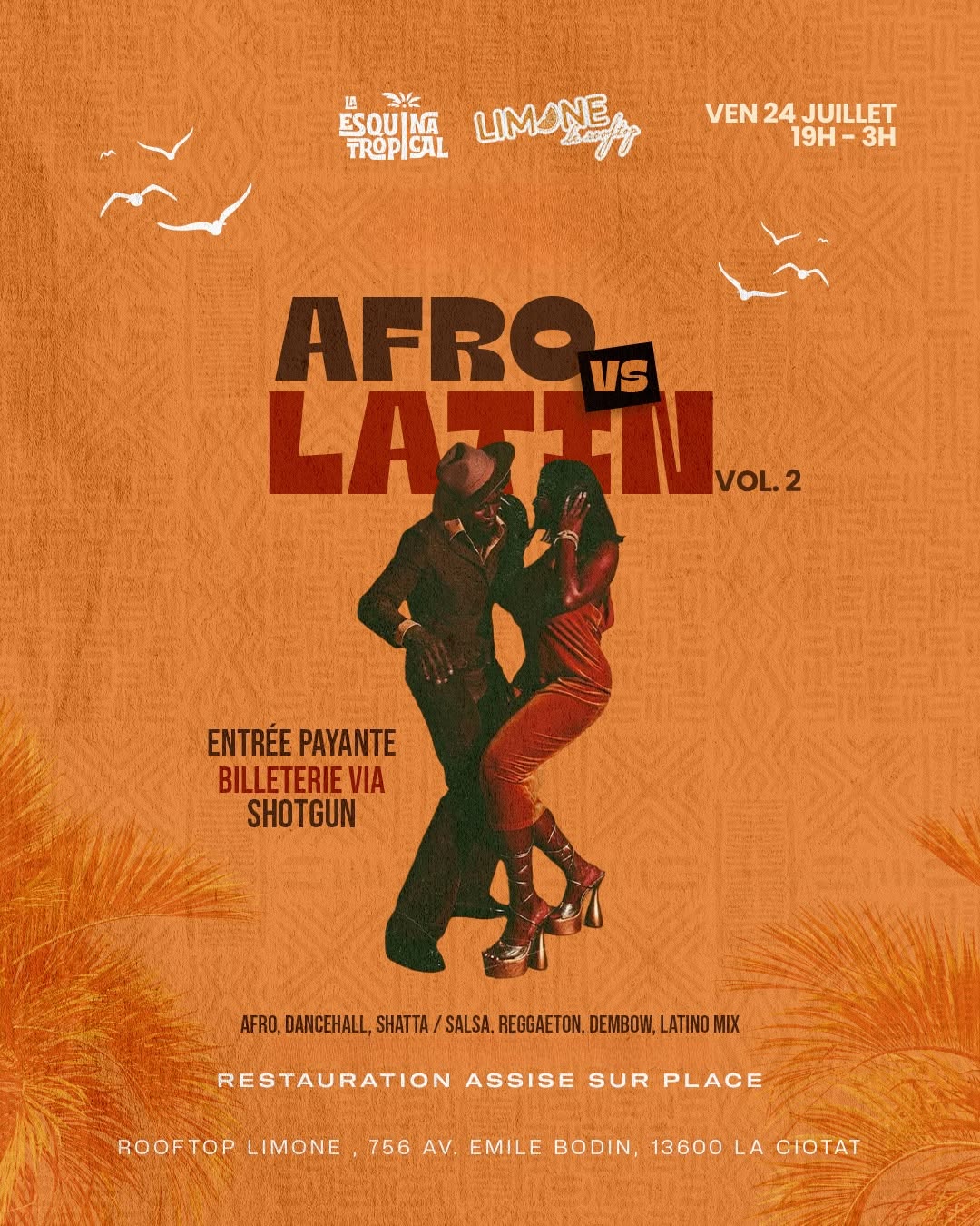 AFRO vs LATINO VIBES LA ESQUINA TROPICAL