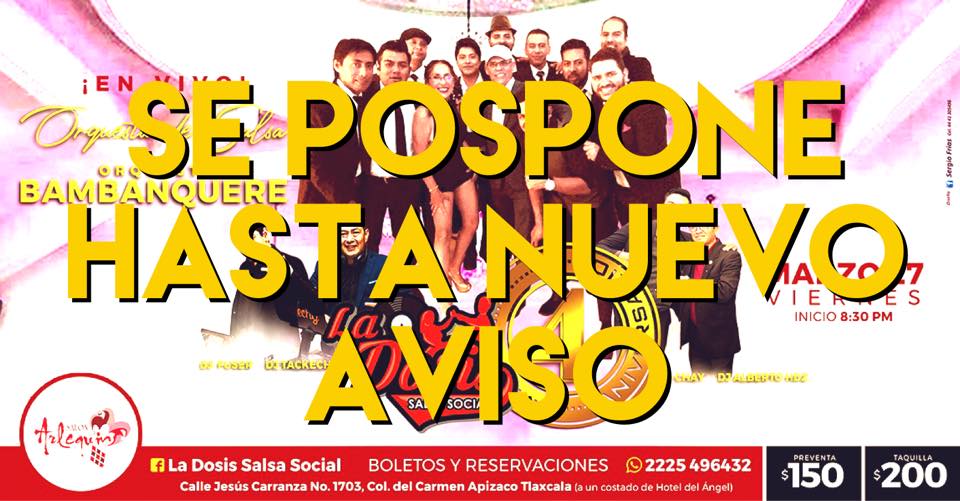 4to Aniversario La Dosis Salsa Social Orquesta en vivo