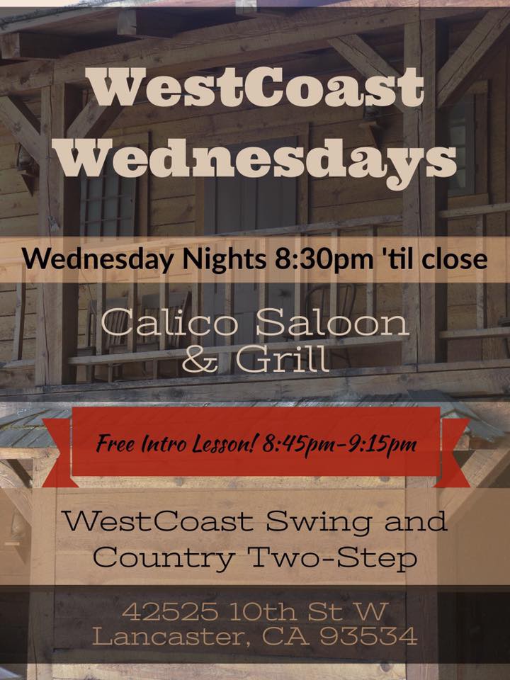 WCS Country 2 Step Dance at Calico