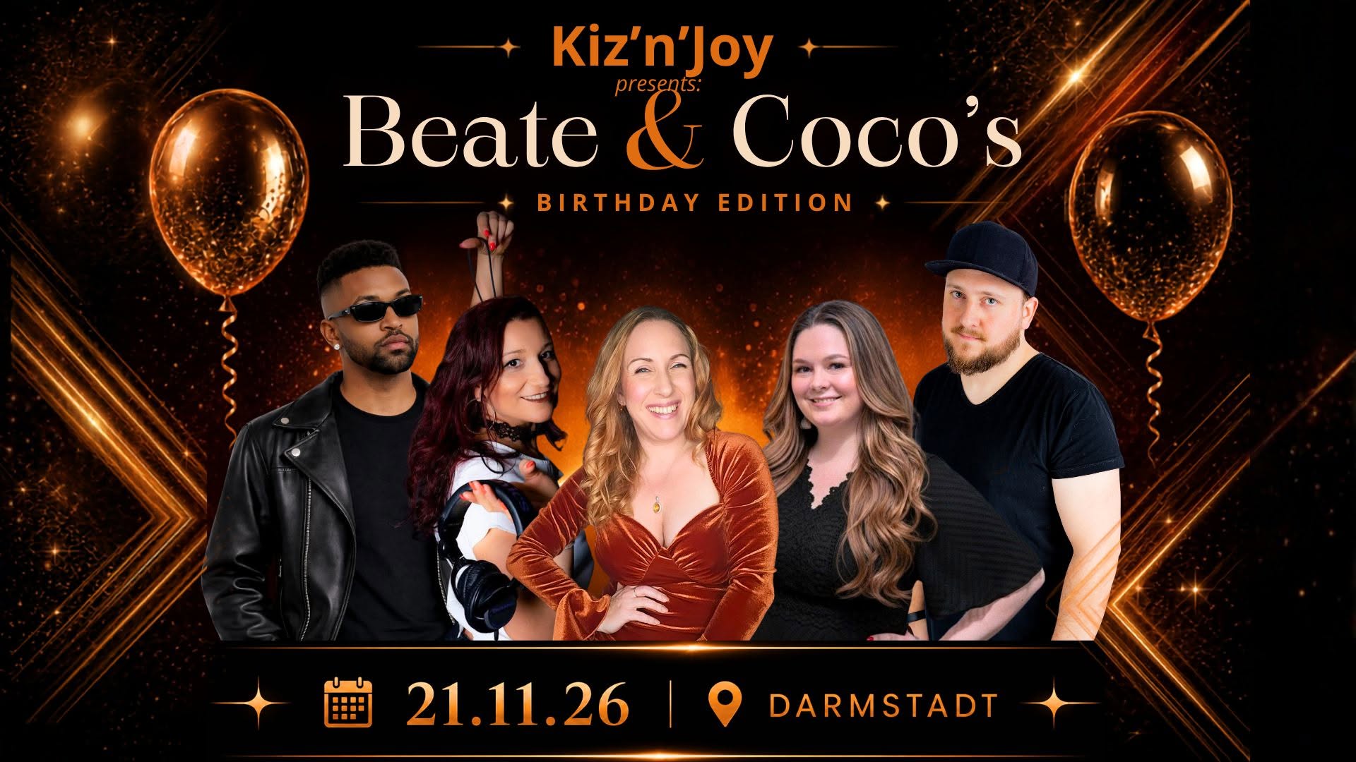 Kiz'n'Joy presents ✨ Beate & Coco's Birthday Edition ✨