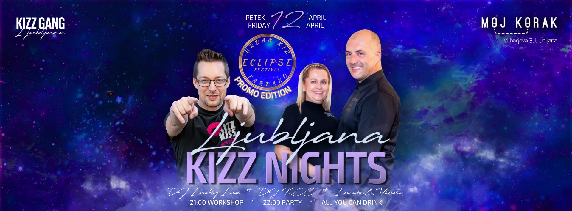 Ljubljana KIZZ Nights - ECLIPSE Promo Edition