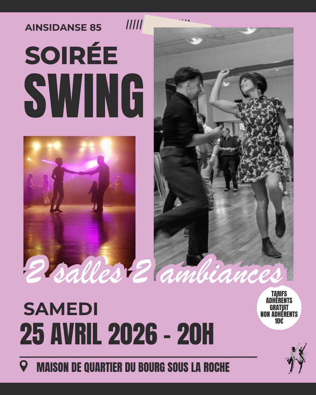 Soirée Swing by Ainsidanse85 ( 2 salles - 2 ambiances)