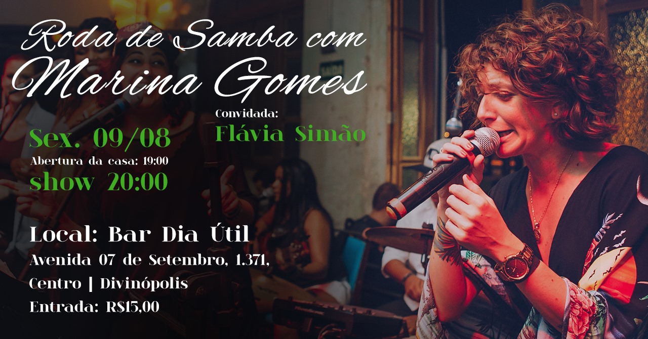 Roda de Samba com Marina Gomes