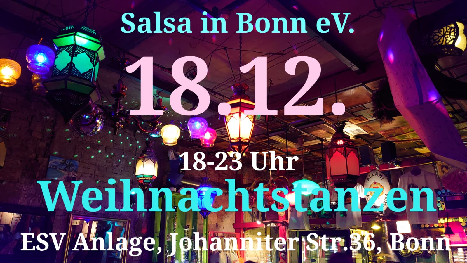 Weihnachtsfeier von Salsa in Bonn e.V.
