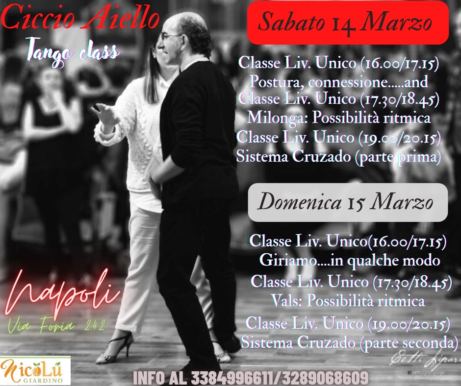 Ciccio Aiello Tango Class