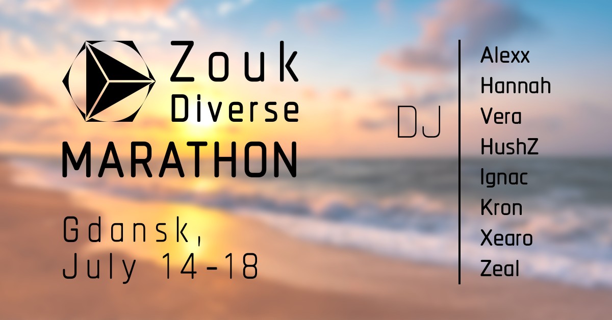 Zouk Diverse Marathon 14-18.07.2022