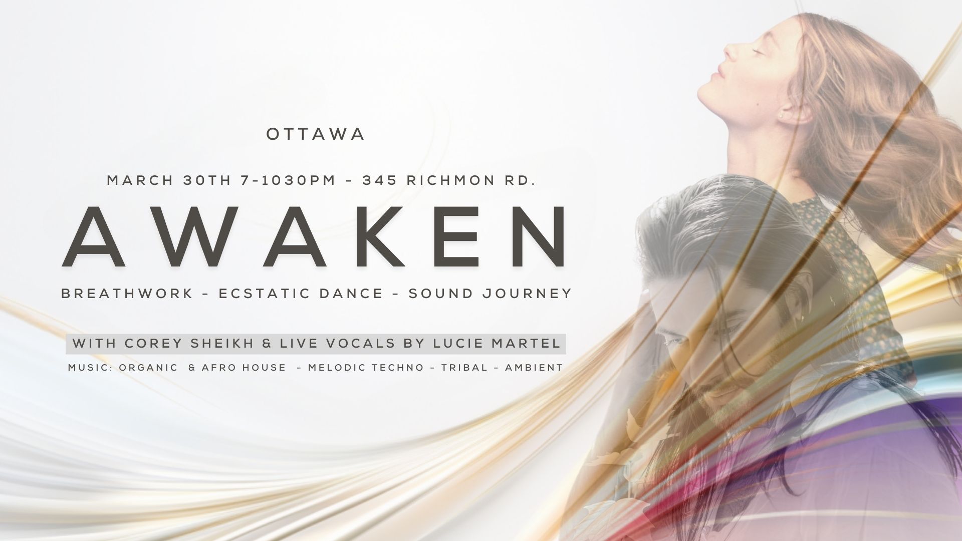 AWAKEN Experience - Ecstatic Dance, Breathwork & Sound Journey - OTTAWA