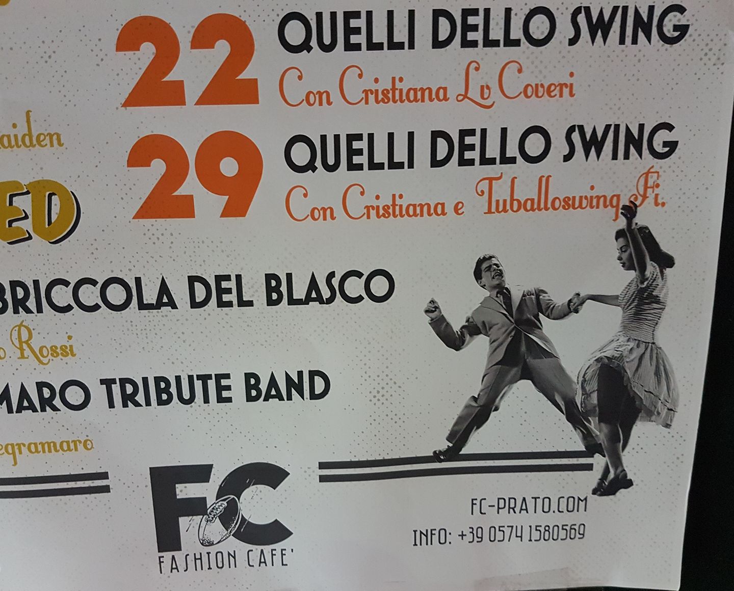 Martedi 29 Agosto: #quellidelloswing con TuballoSwing