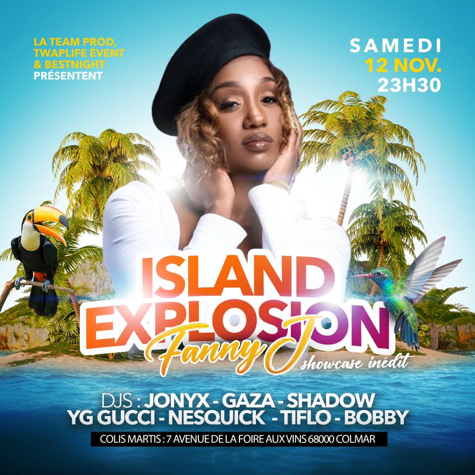 π΄π΄ ISLAND EXPLOSION π΄π΄ π₯π₯ Fanny J en Showcase π₯π₯