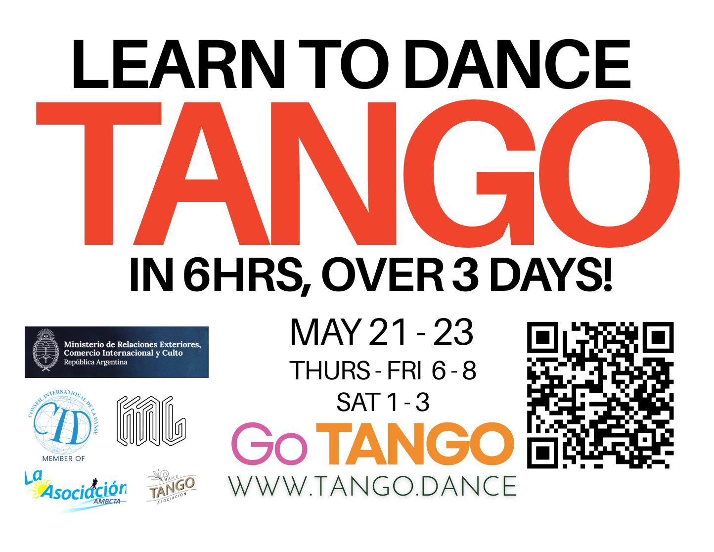 GoTANGO Beginner Camp