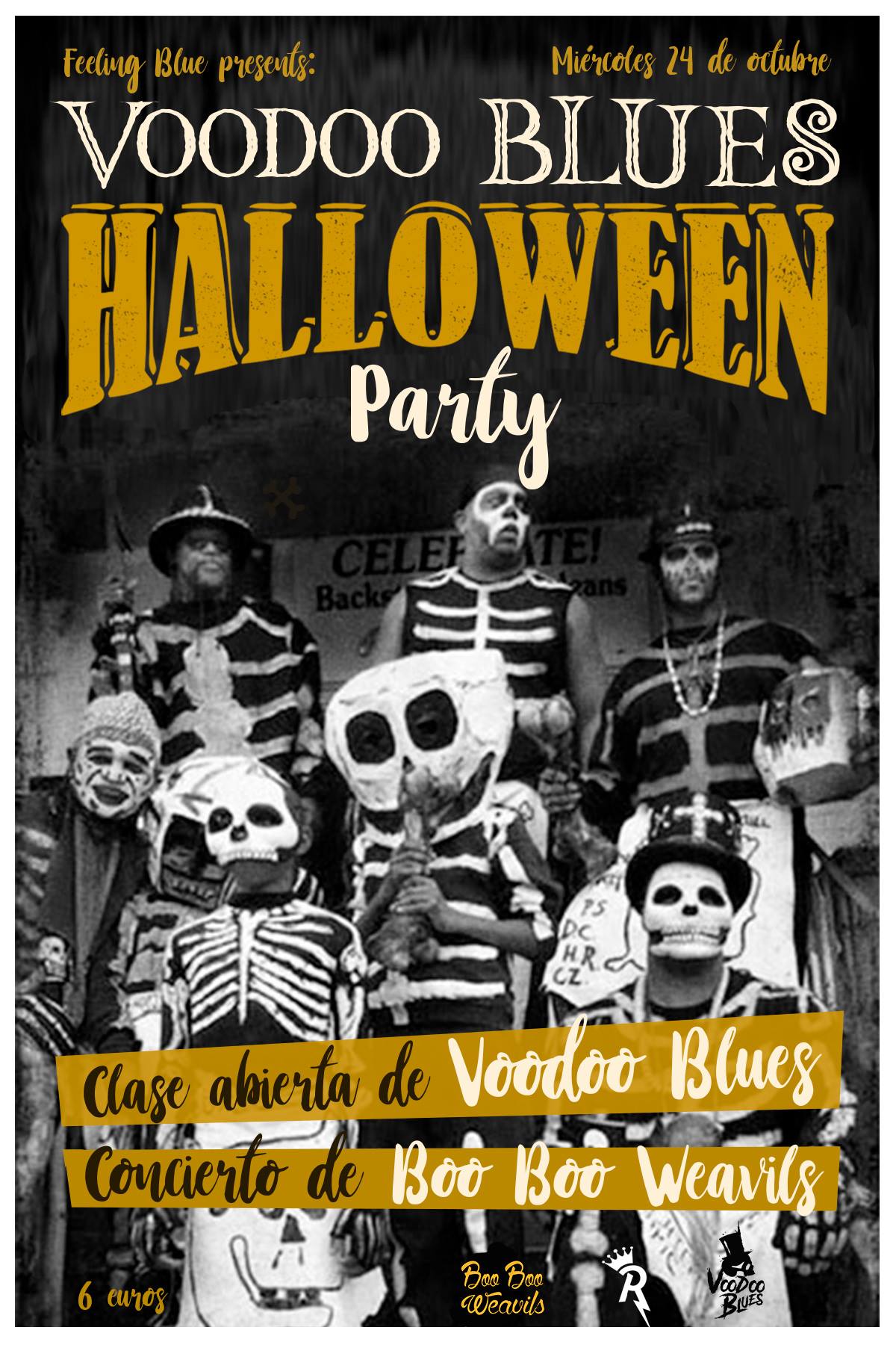 Feeling Blue ¡Voodoo Blues Halloween Party!