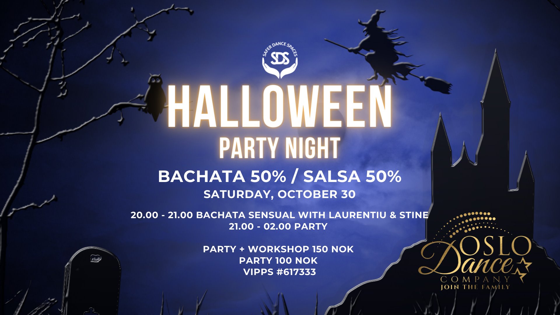 Halloween Party at Oslo Dance Company