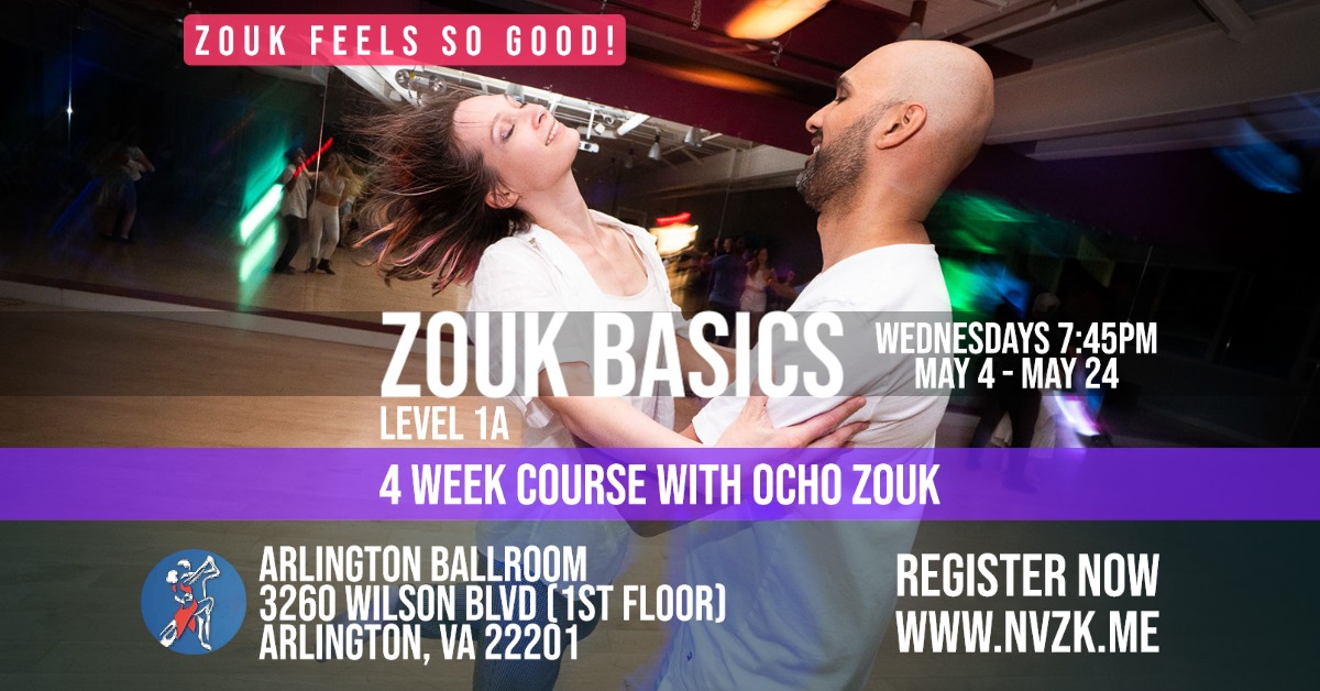 Zouk Basics Level 1A with Ocho