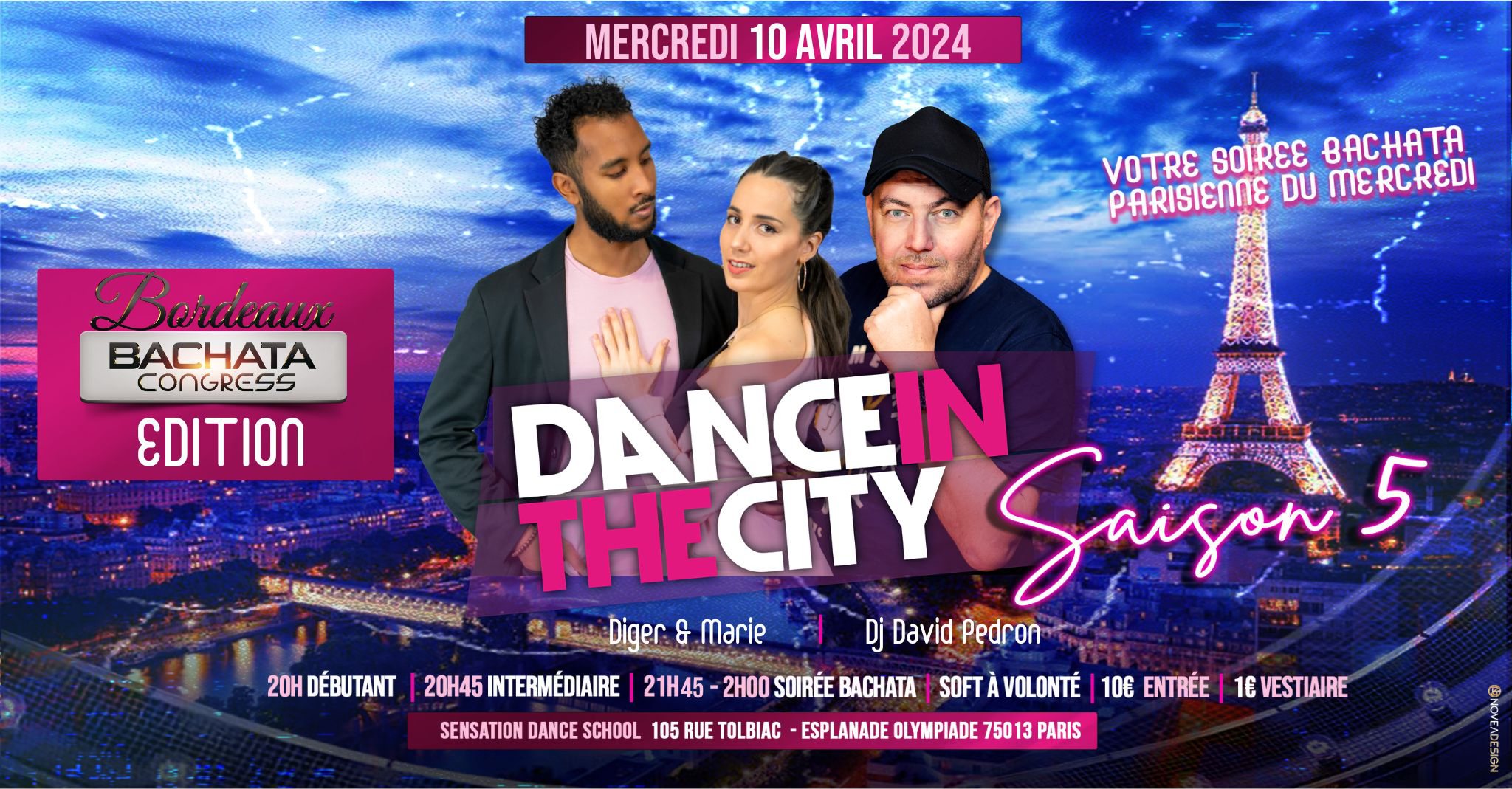 DITC - Votre soirée bachata parisienne du mercredi