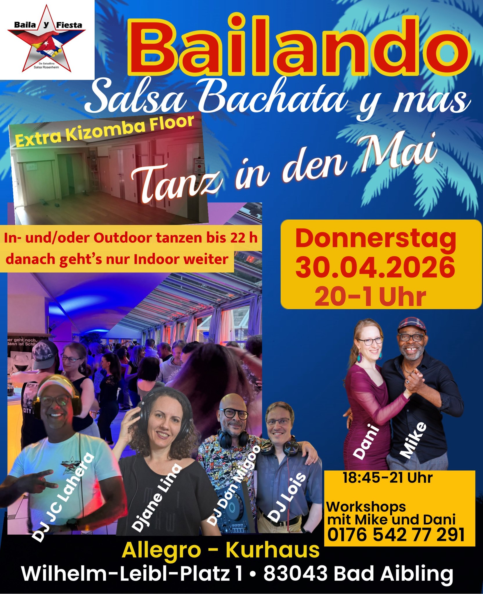 Bailando Salsa Bachata y mas - Tanz in den Mai