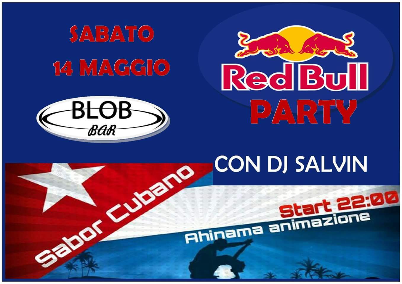 ●●SABOR CUBANO E REDBULL PARTY●●
