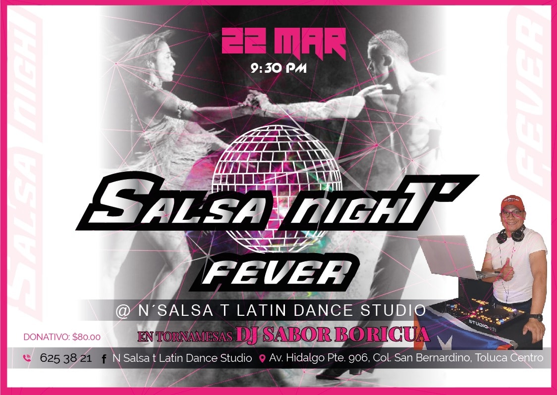 Salsa Night Fever By N'salsa t Latin Dance Studio