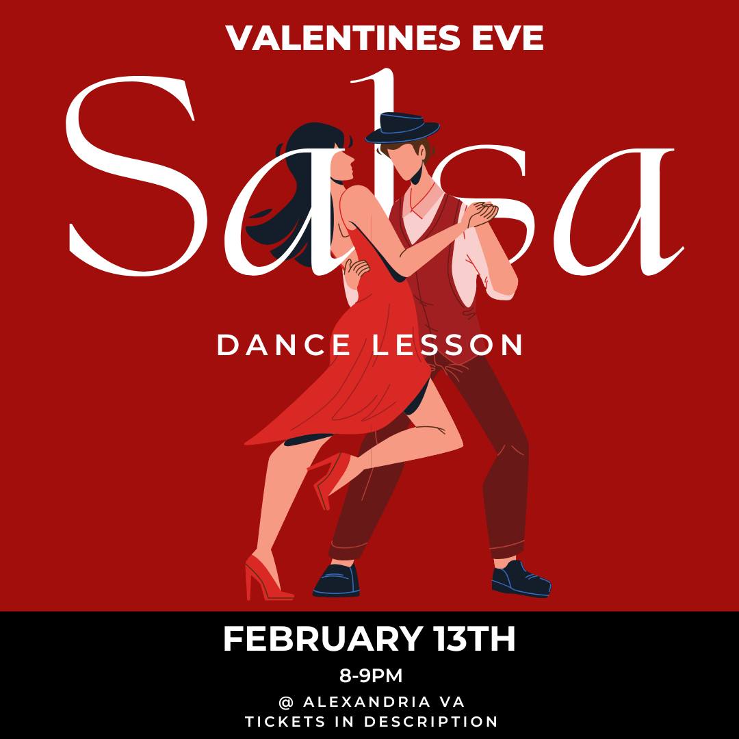 Valentines Eve Salsa Lesson at Studio Lioudmilla