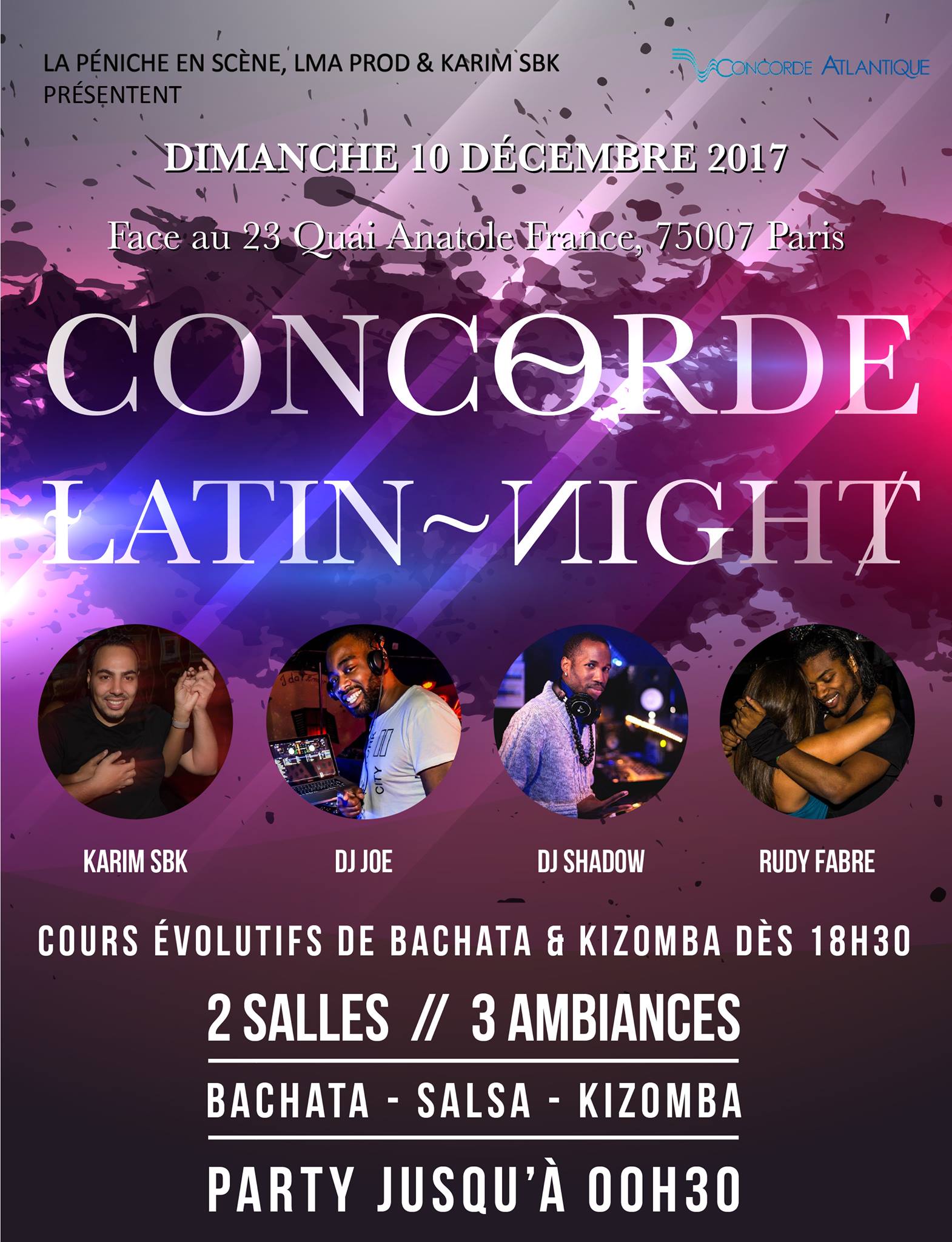 ☆ Concorde Latin-Night ☆ 10€ ALL Inclusive ☆ Soft à volonté!! ☆