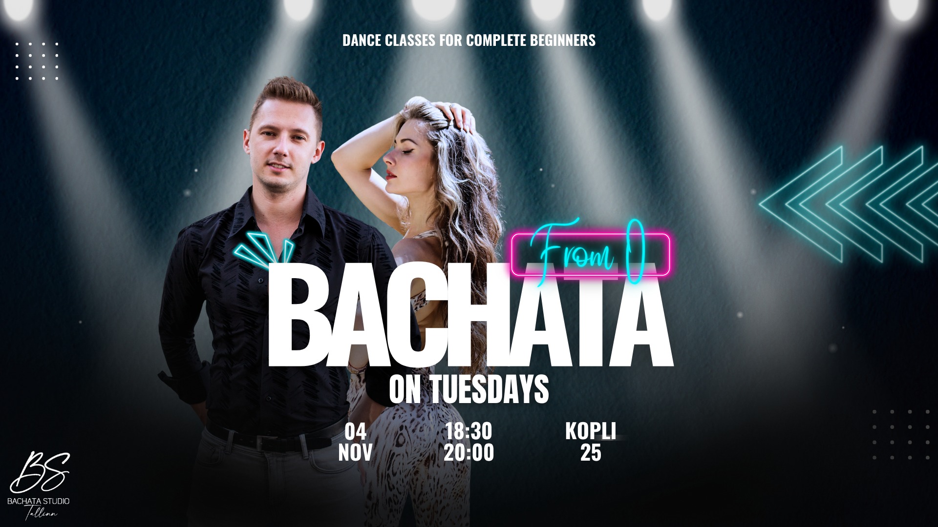 Bachata on Tuesdays! From ZERO with Rado & Asya π₯