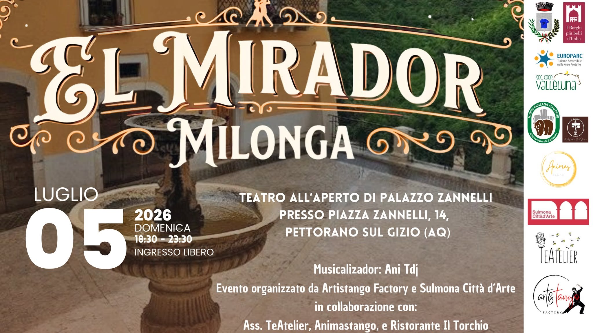 Milonga El Mirador - Pettorano sul Gizio