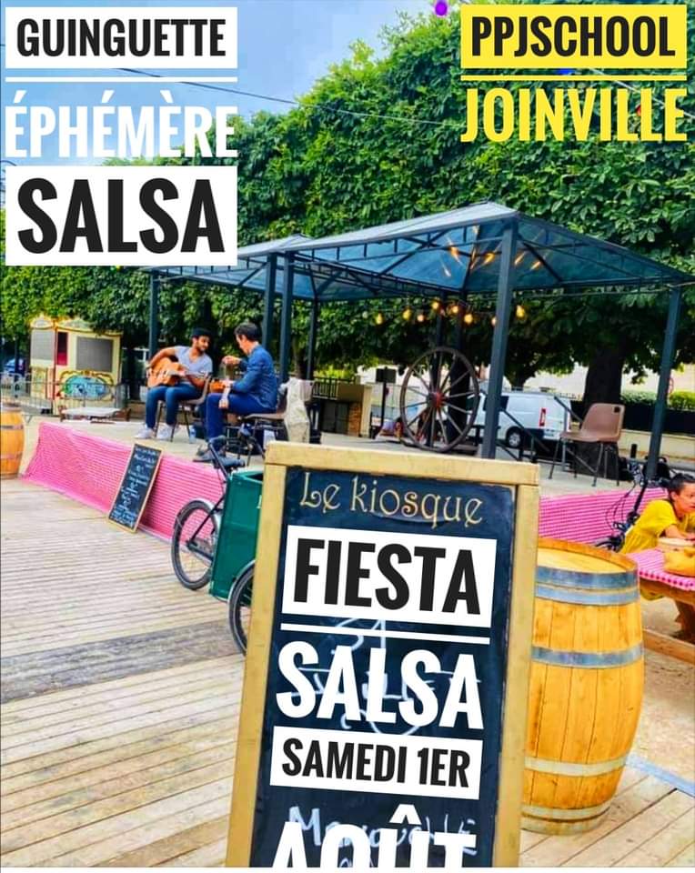 Fiesta SALSA Joinville @Guinguette éphémère,PLEIN AIR Gratuit