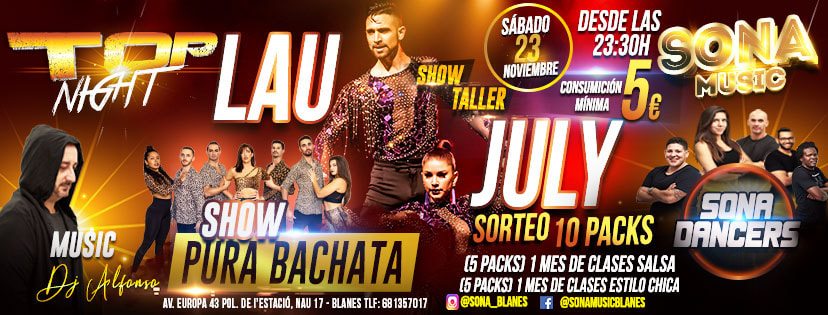 TopNight 2da Edicion Lau y July