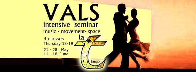 VALS COURSE, intensive 4 classes, by LA T TANGO MALMÖ, on Thursdays , starting on 21 May
