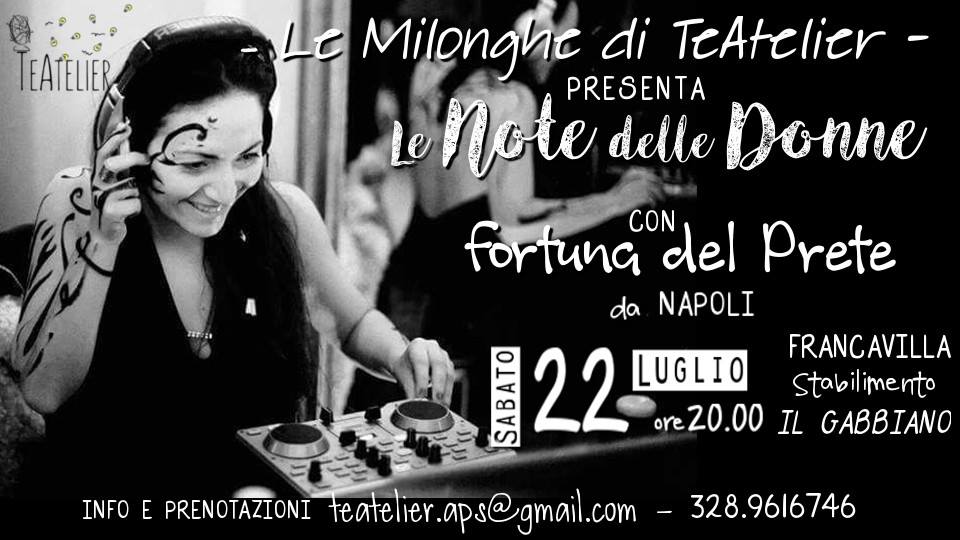 Le Milonghe di TeAtelier con Tana TJ - Il Gabbiano Francavilla