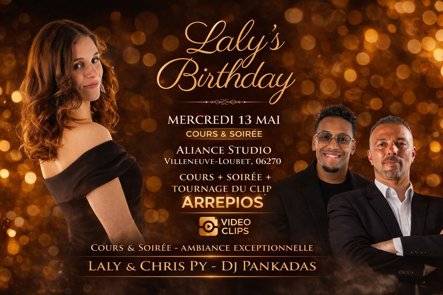 ANNIVERSAIRE DE LALY + soirée 100% Kizomba ❤️🔥
