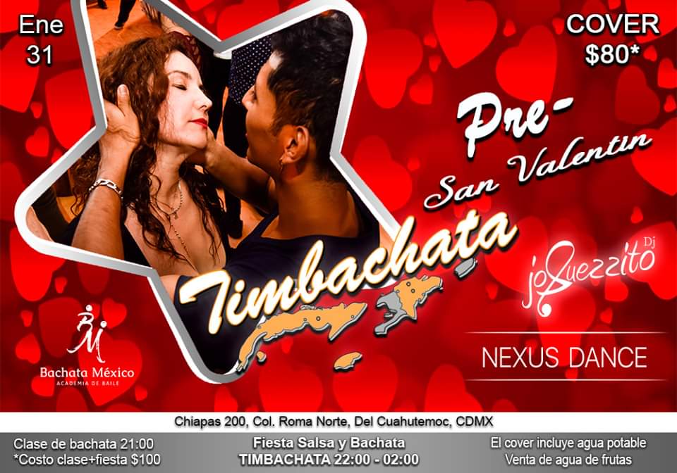 Timbachata PRE San Valentin Roma