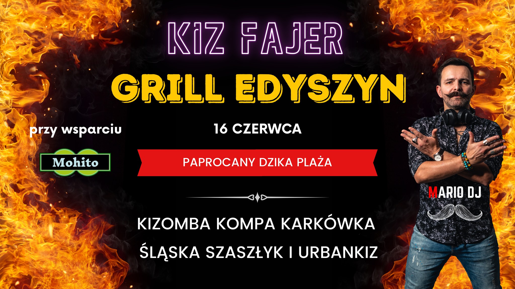 Kiz Fajer *GRILL EDYSZYN* Paprocany