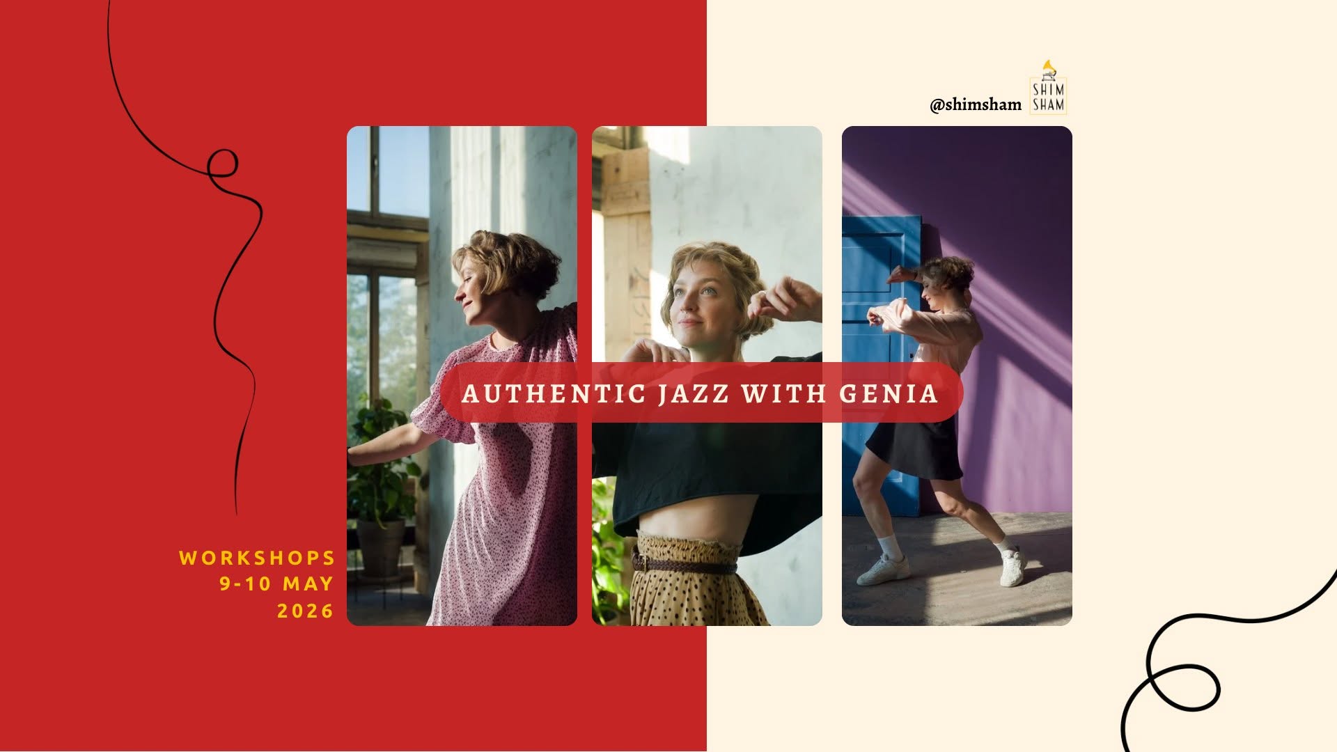 AUTHENTIC JAZZ WITH GENIA WORKSHOPS