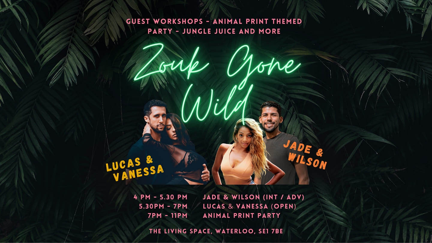 Zouk Gone Wild Party & Masterclasses