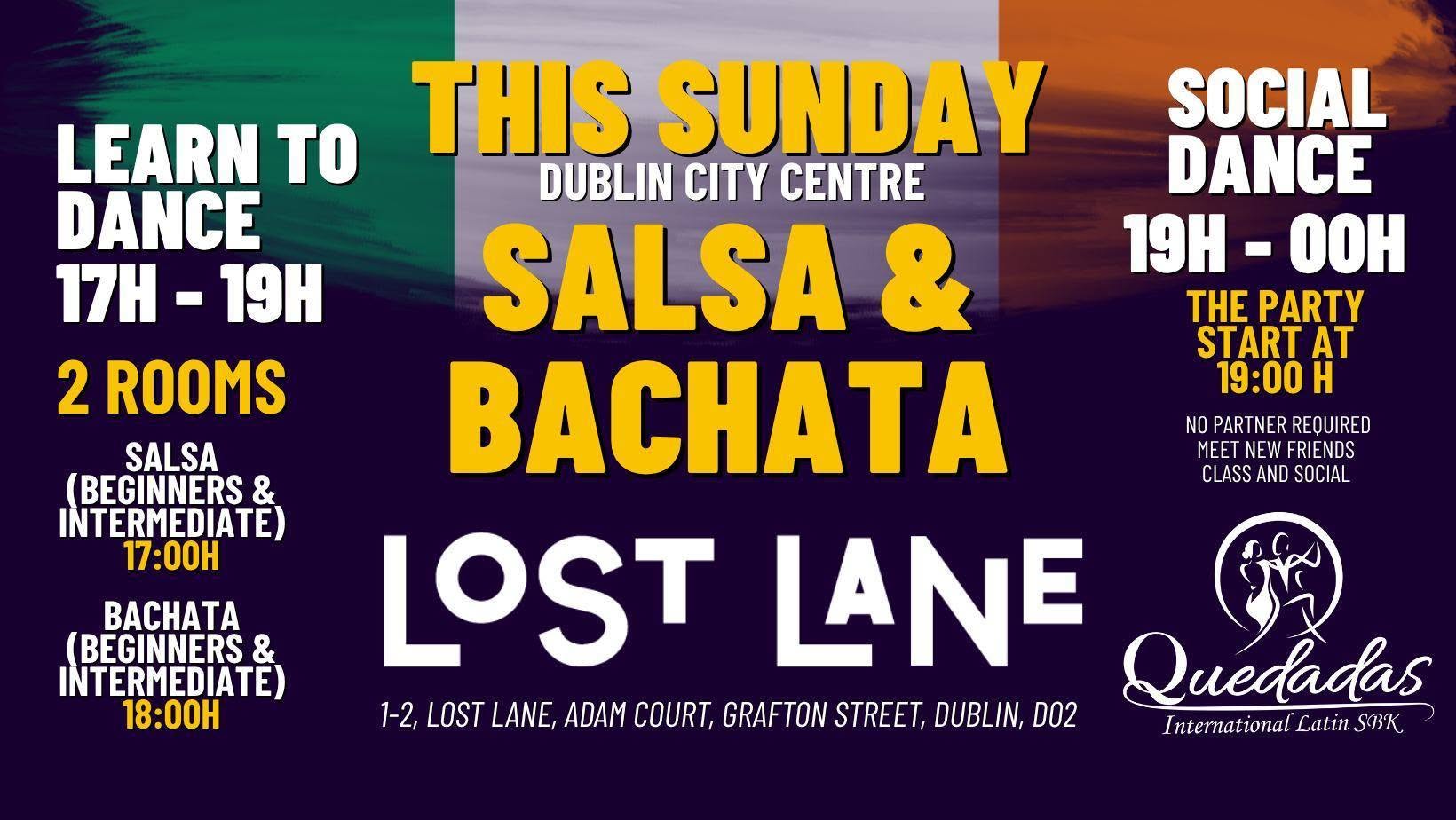Sunday Latino 2 Rooms - Salsa & Bachata Classes & Social in Lost Lane - Dublin City