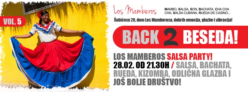 BACK 2 BESEDA VOL.5 - LOS MAMBEROS SALSA PARTY