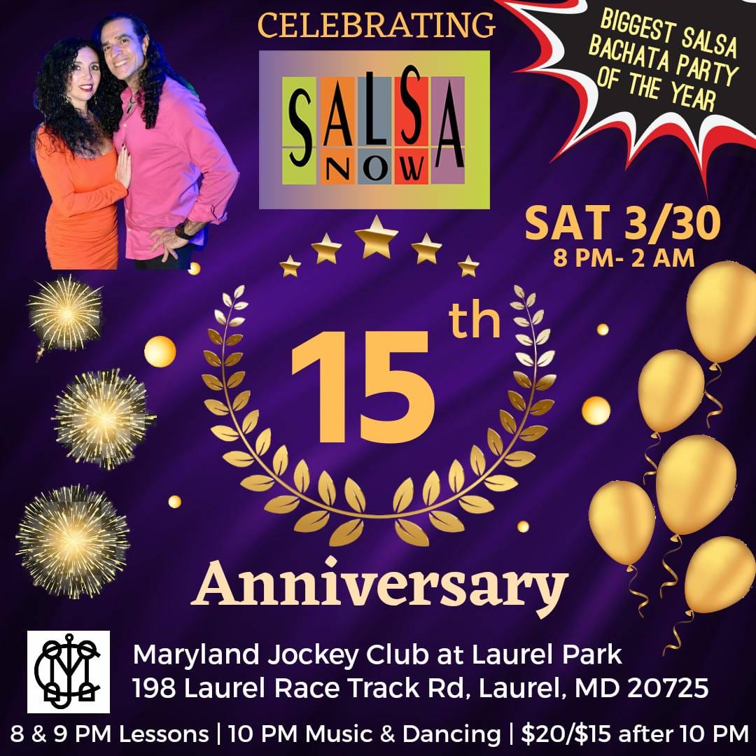 SalsaNow's 15th Anniversary Party