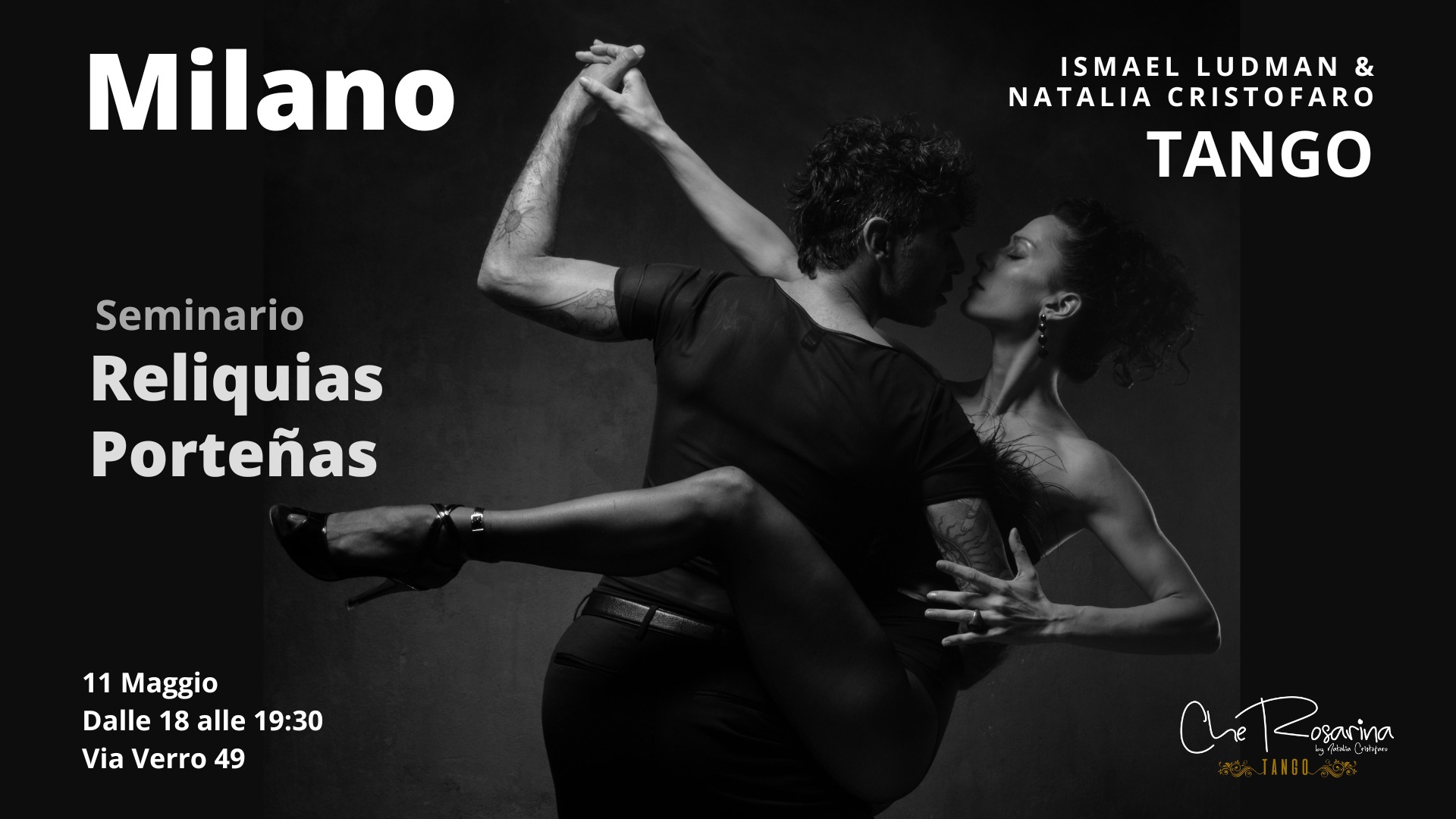 TANGO SEMINARIO: " Reliquias Porteñas" con Ismael Ludman y Natalia Cristofaro
