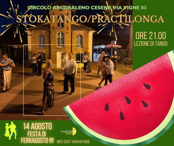 Stocatango Estate! Gran Festa di Ferragosto alla Practilonga + lezione!